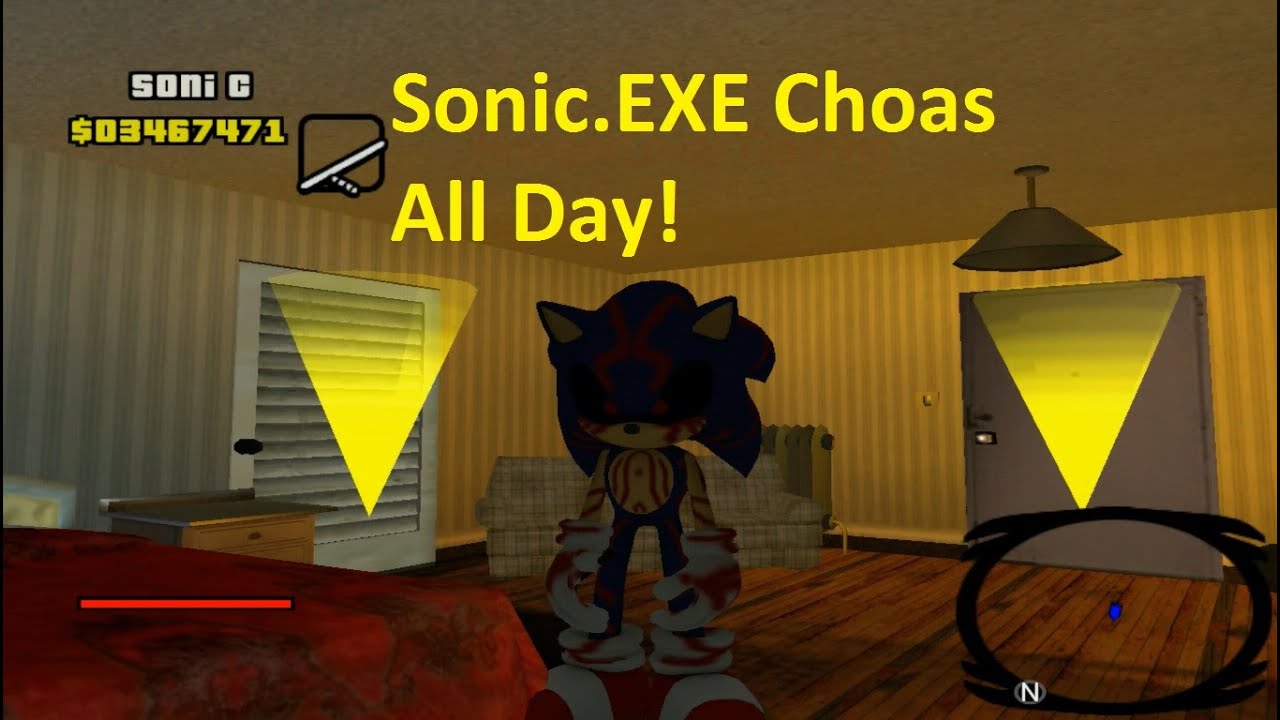 GTA San Andreas (Sonic Mod) [Sonic.EXE Chaos] PC Gameplay Part 11