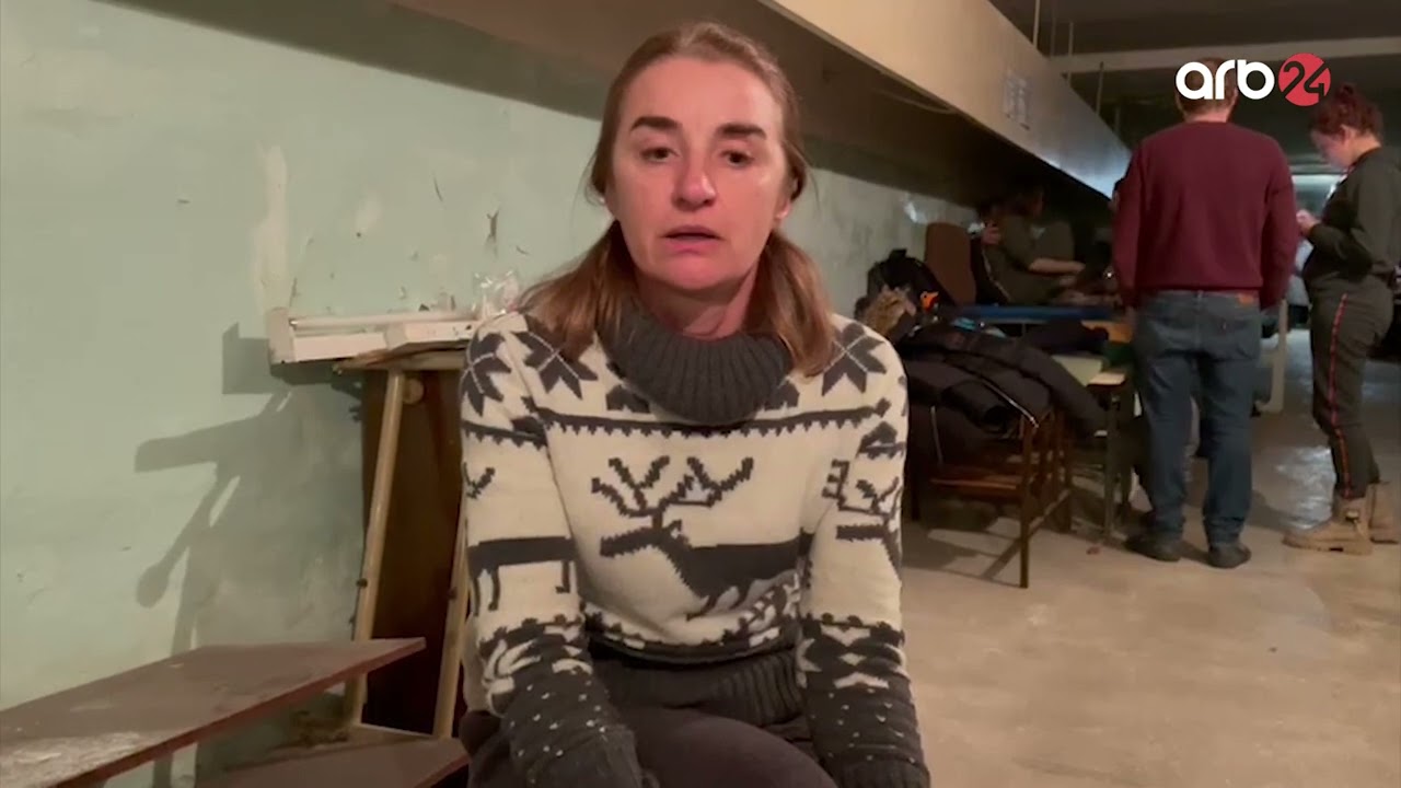 Ukraynanın Xarkov şəhərindəki sığınacaqda son vəziyyət