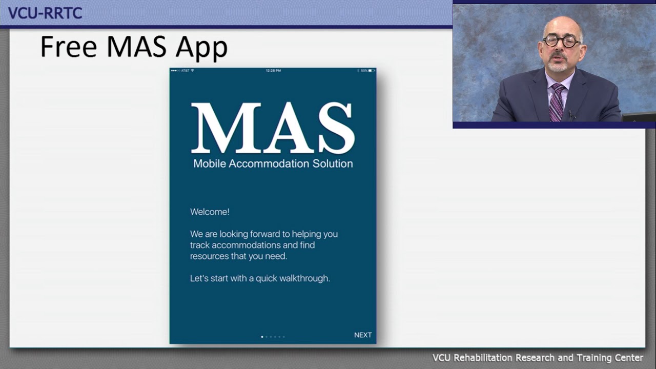 Technology for Creating Inclusive Workplaces: The Free, Mobile Accommodation Solution APP