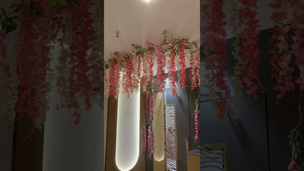 New house warming decor #flowerdecoration #flowers #housewarming party#housewarming #newhouse #home