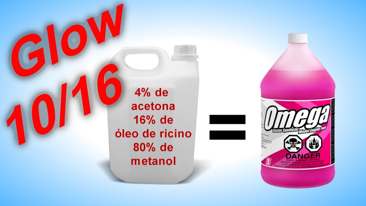 Glow caseiro (artesanal) com acetona