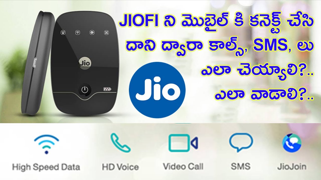 How to Setup JioFi Calling & SMS from your 2G, 3G, 4G Phones || in Telugu || Tech-Logic
