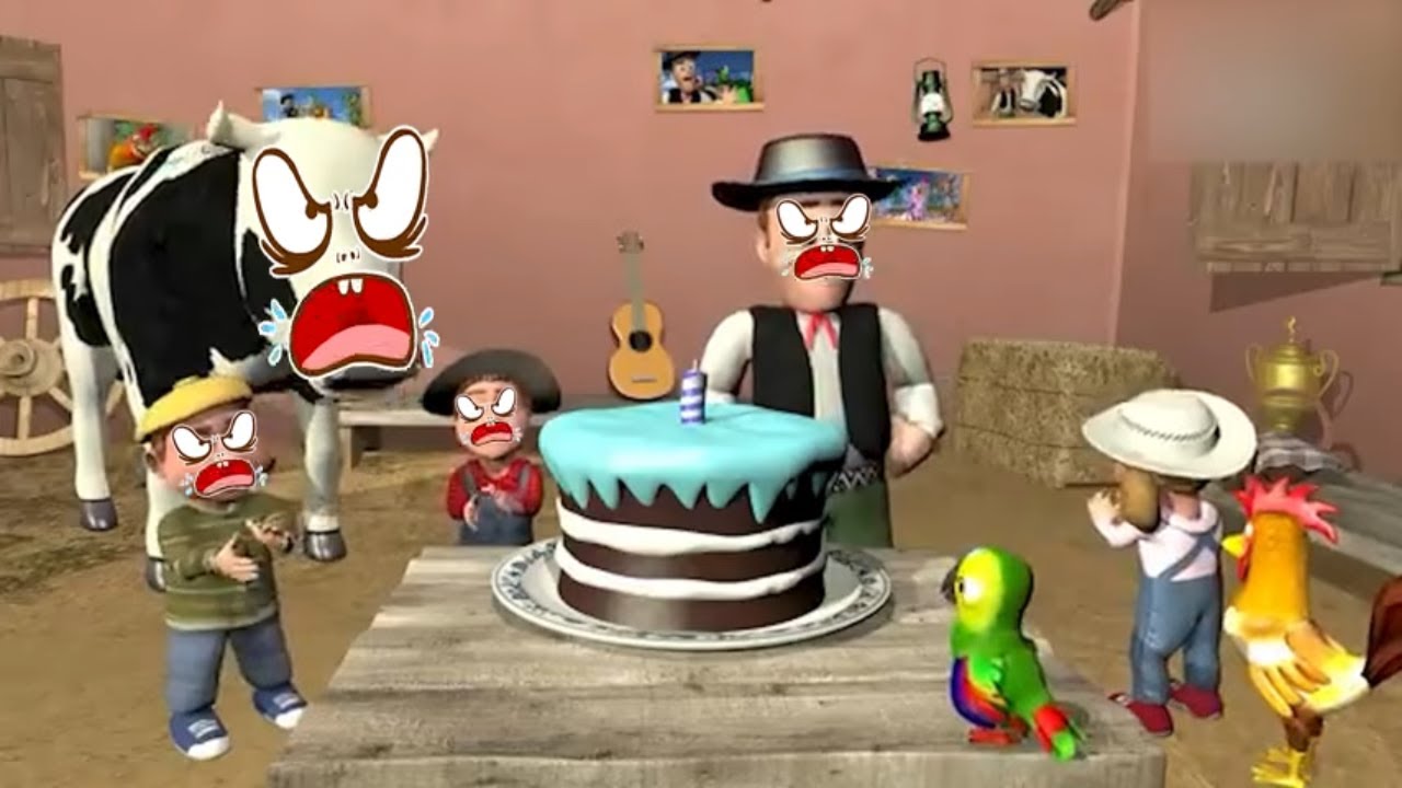 Pasteles de Cumpleaños de Colores _ La Granja de Zenón efeito sonoro mais fofo