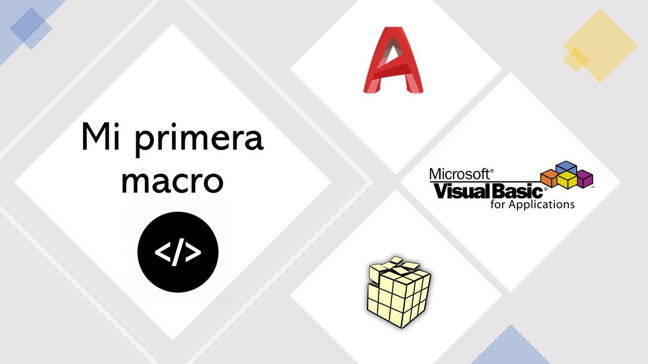 2. VBA Autocad - Mi primera macro