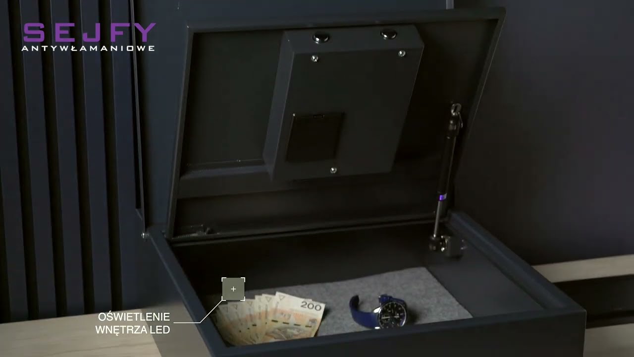 Dyskretne zabezpieczenie – sejf otwierany do góry Chubbsafes