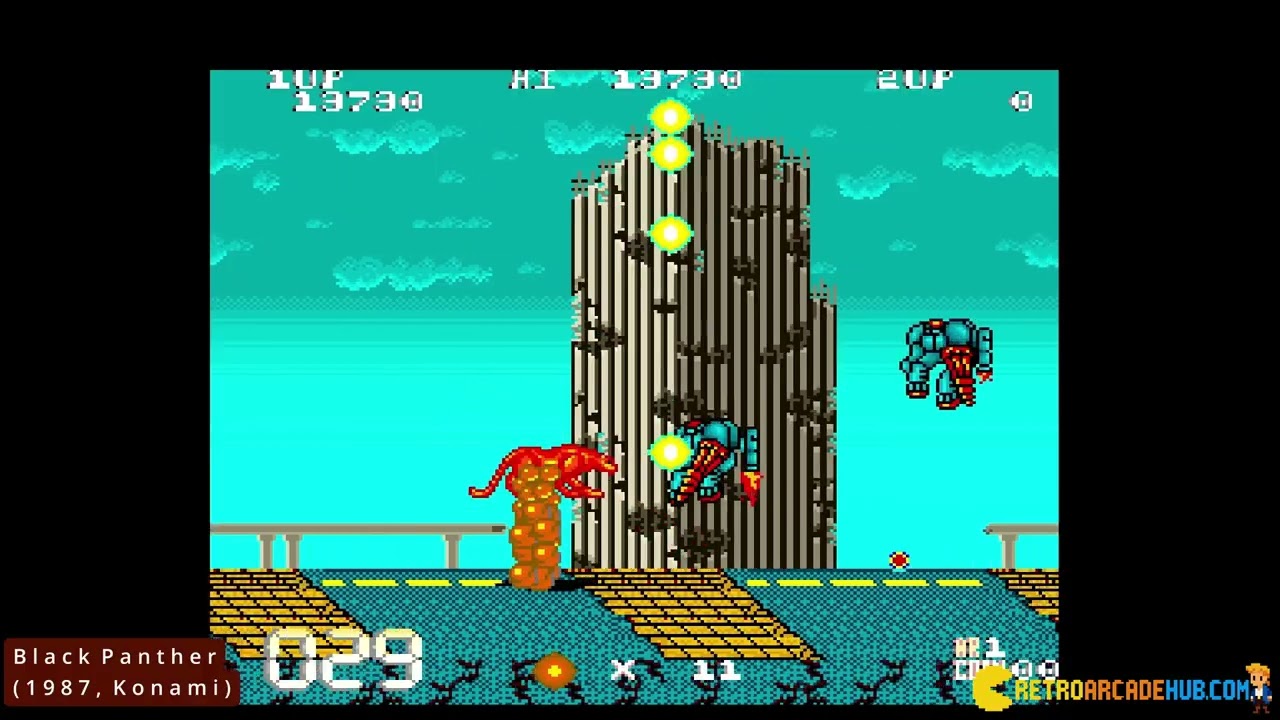 Black Panther (1987, Konami) for ARCADE