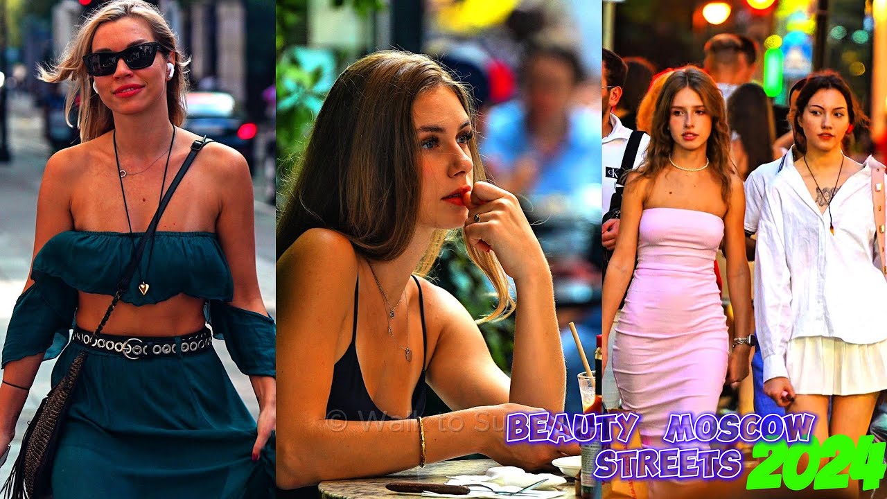 💓BEAUTIFUL GIRLS ON THE STREETS OF MOSCOW