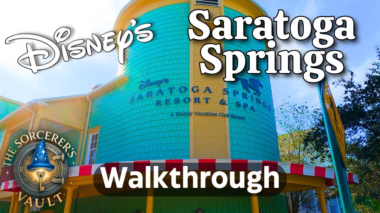 Disney’s Saratoga Springs Resort Walkthrough 2025 | Relaxing Ambience