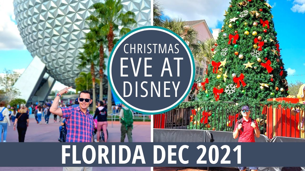 CHRISTMAS EVE AT WALT DISNEY WORLD ORLANDO | THE LODGE GUYS FLORIDA VLOGS