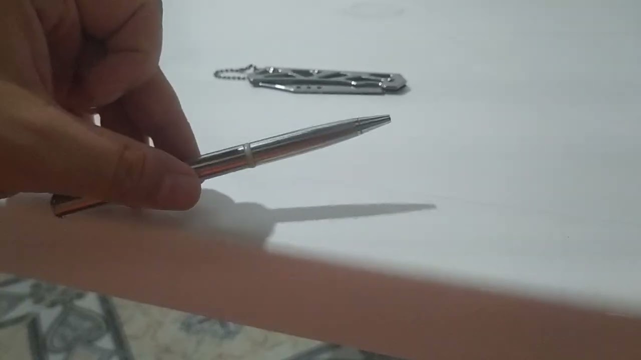 Vale a pena uma caneta canivete pra defesa?? 🤔