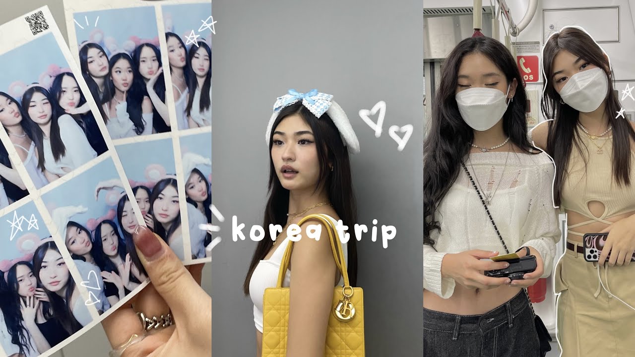 корейские влоги: торговый центр Coex, фотобудки, boba, встречи с друзьями :)