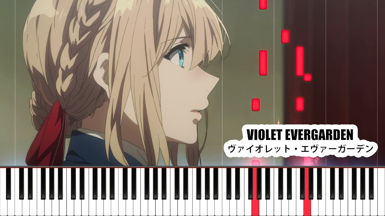 The Voice in My Heart - Violet Evergarden Piano Cover | Sheet Music [4K]