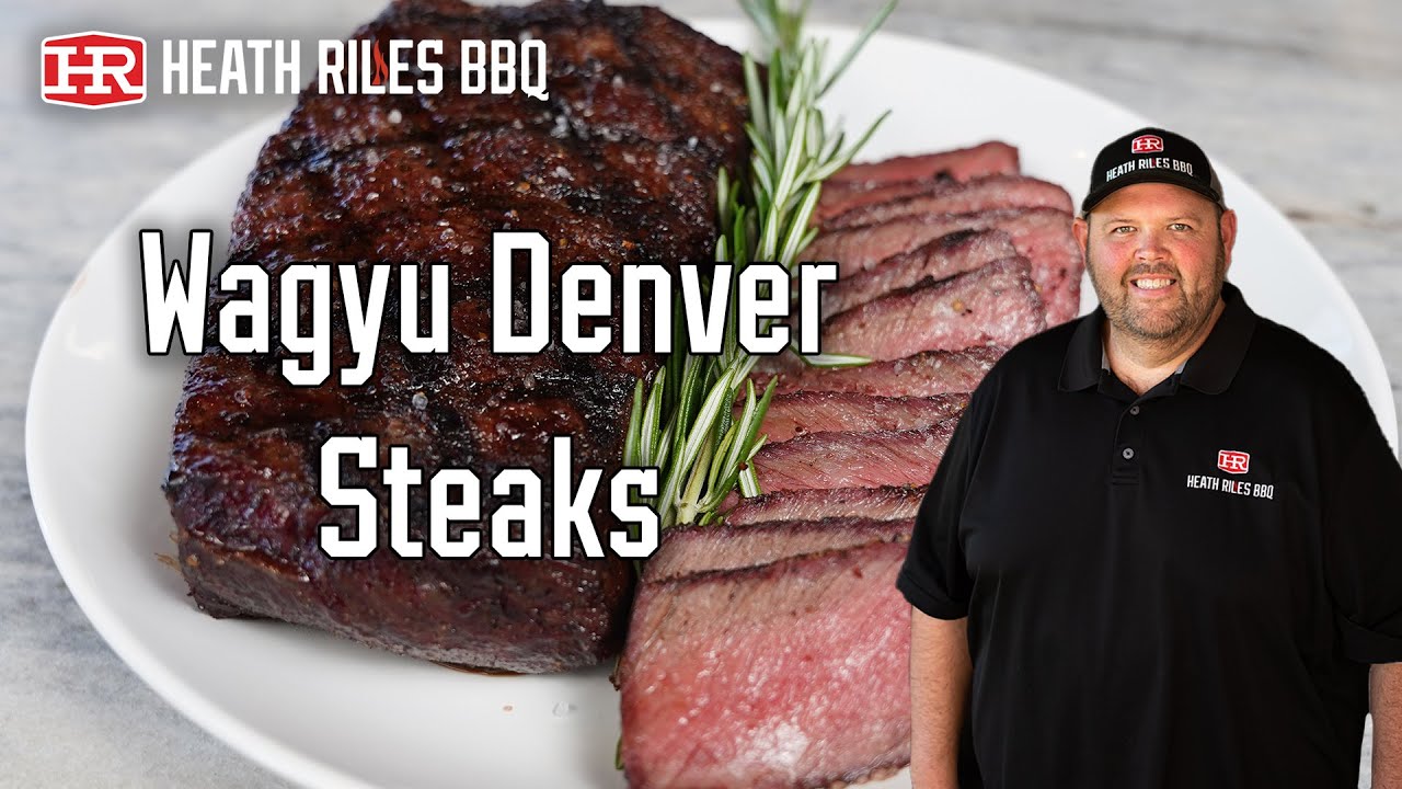 Wagyu Denver Steaks on the Traeger Ranger | Heath Riles BBQ