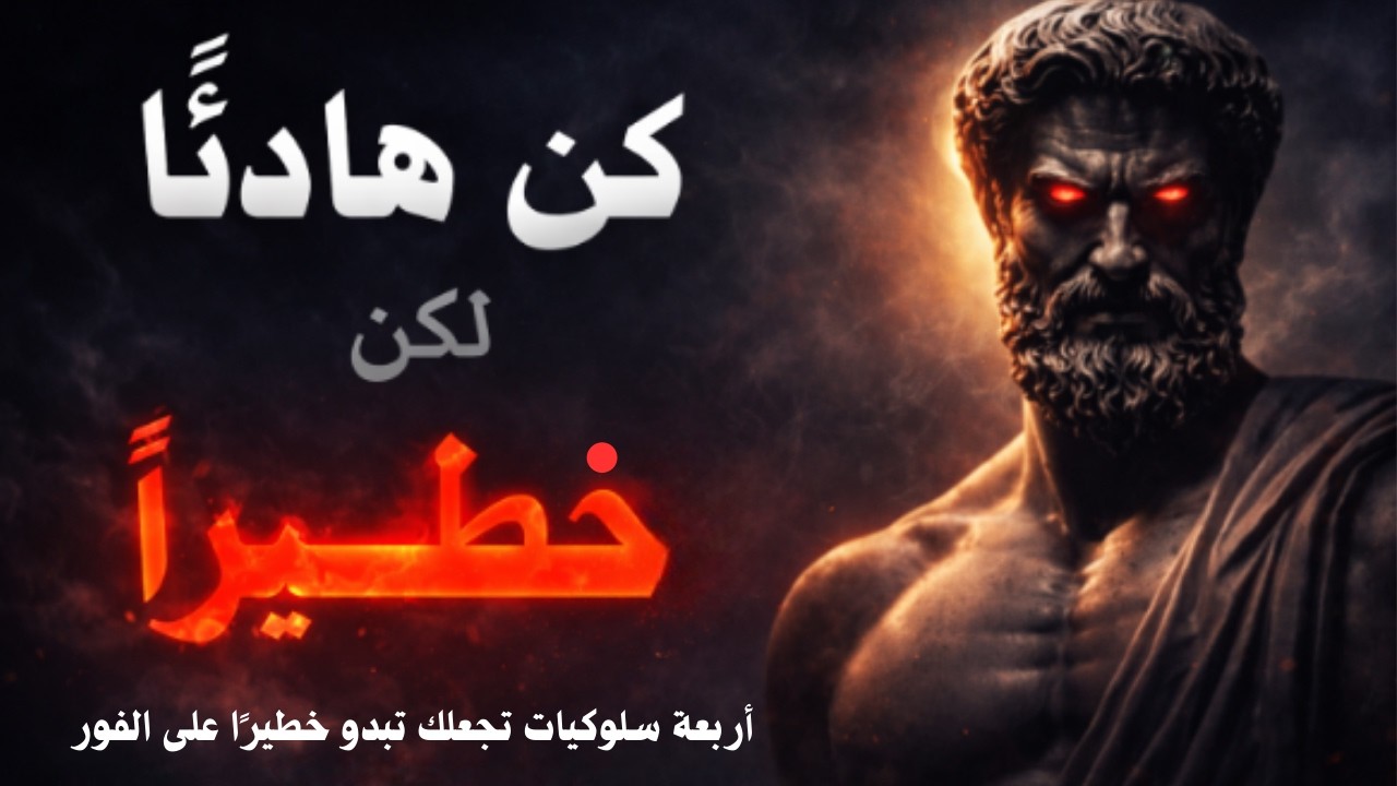 أربعة سلوكيات تجعلك تبدو خطيرًا على الفور  الرواقية