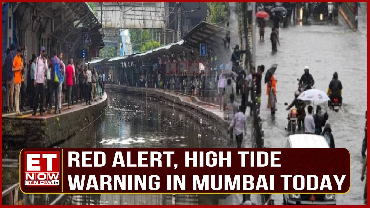 IMD Issues 'Red' Alert for Mumbai After Monsoon Chaos; Schools and Colleges Closed