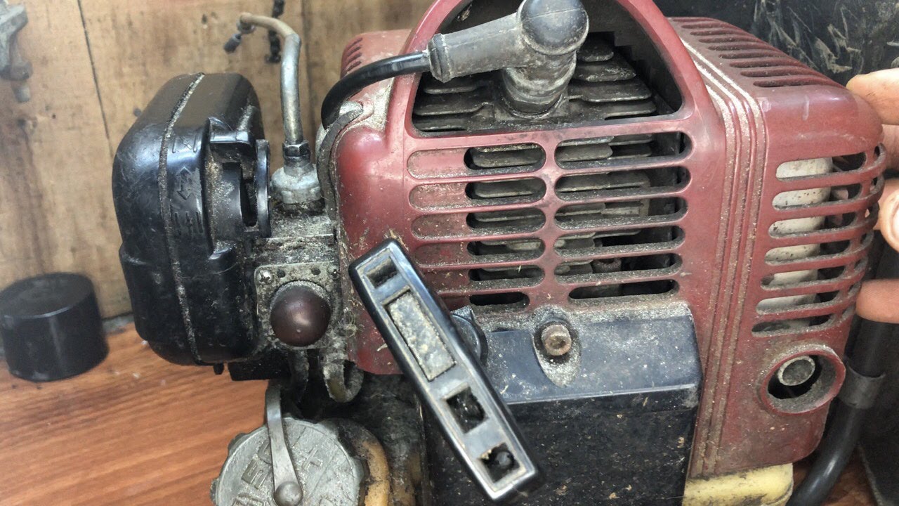 MOTORLU TIRPAN RESTORASYON (20 SENELİK KAWASAKİ TH 48 MADE İN JAPAN)MOTORIZED BRAKE RESTORATION 3 HP