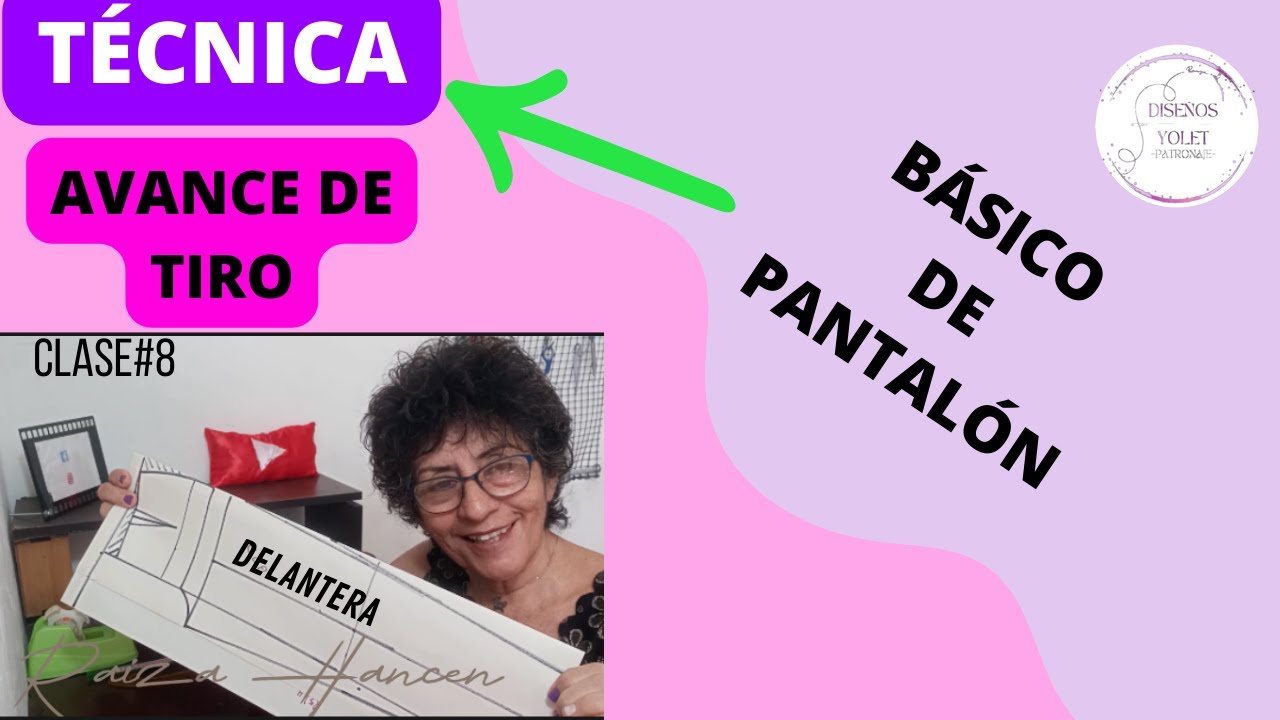 🔴COSTURA BASICA/Clase#9./BÁSICO DE PANTALÓN  Damas./Delantera/TÉCNICA DE TIRO