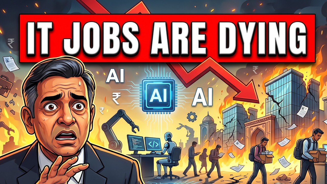 INDIA'S IT MACHINE IS COLLAPSING | Industry Grows But Jobs Vanishing