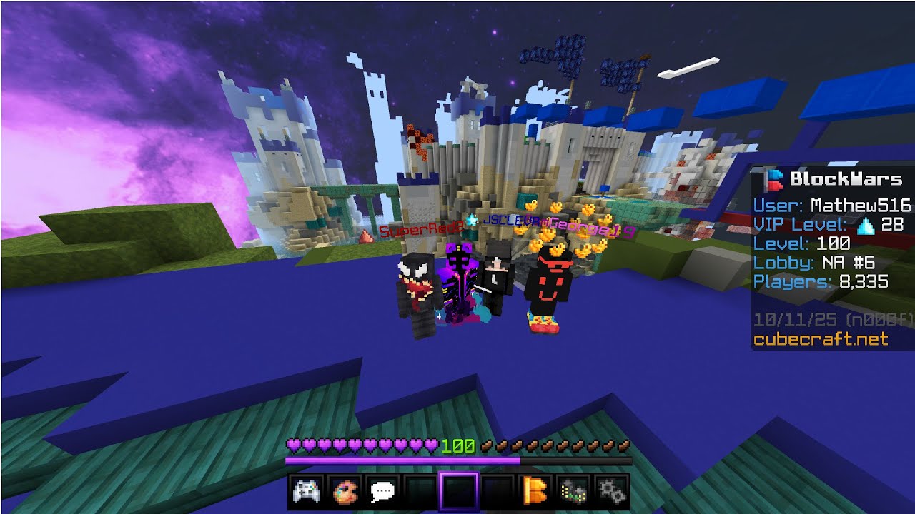 GOOD BYE!  I'm going to take a brake form cube craft.#5v5multiplayer bridges cc