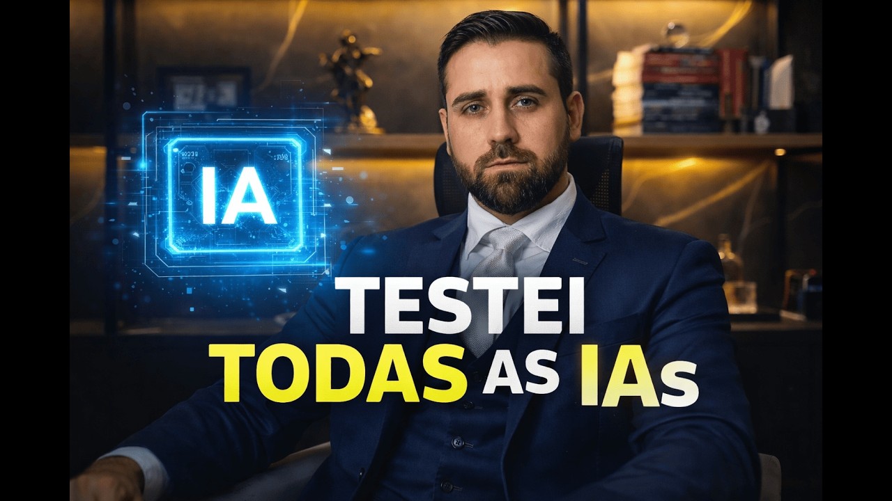 QUAL É A MELHOR INTELIGÊNCIA ARTIFICIAL (IA) PARA ADVOGADO EM 2026 | Testei Todas.