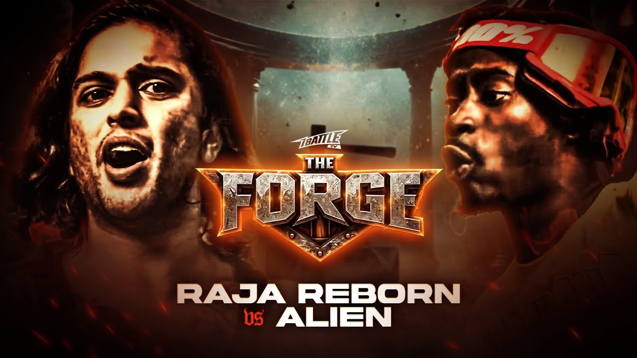 RAJA REBORN vs ALIEN - RAP BATTLE