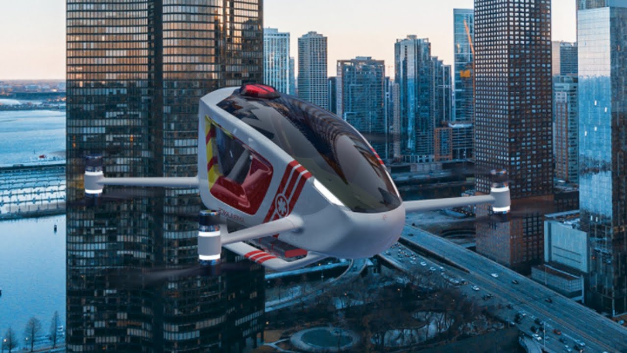 The Ambular 2.0 | Autonomous Flying Ambulance | Concept Vehicle 67