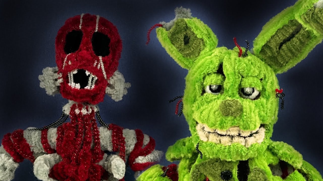 How I Made Springtrap With Pipe Cleaners