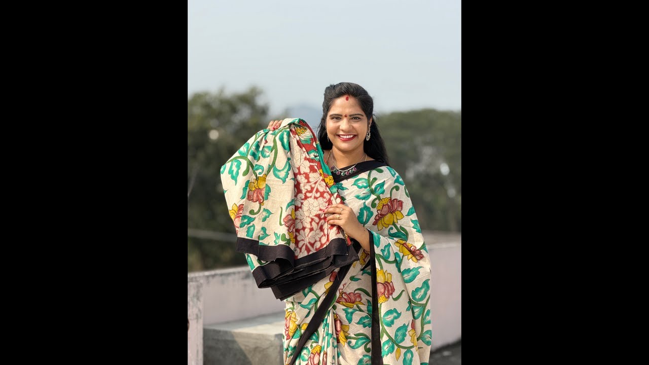 ✨Summer special kalamkari cotton sarees collection #8297311251 #viral
