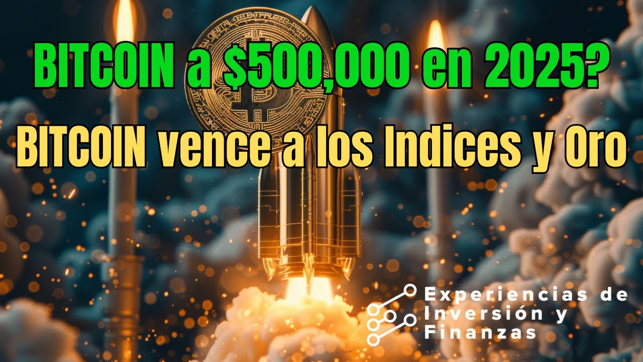 💥💸💲&iquest;Bitcoin a $500,000 en 2025? &iexcl;Descubre las predicciones m&aacute;s audaces! #bitcoin