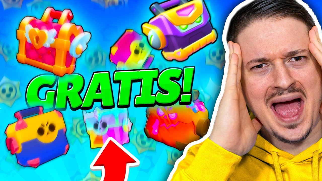 BRAWL STARS REGALA TROPPE CASSE TROFEI GRATIS 😱