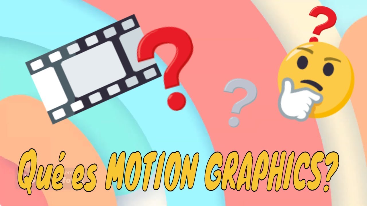 Qué es MOTION GRAPHICS?