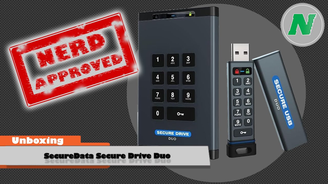 Unboxing SecureData &ndash; Secure Drive Duo