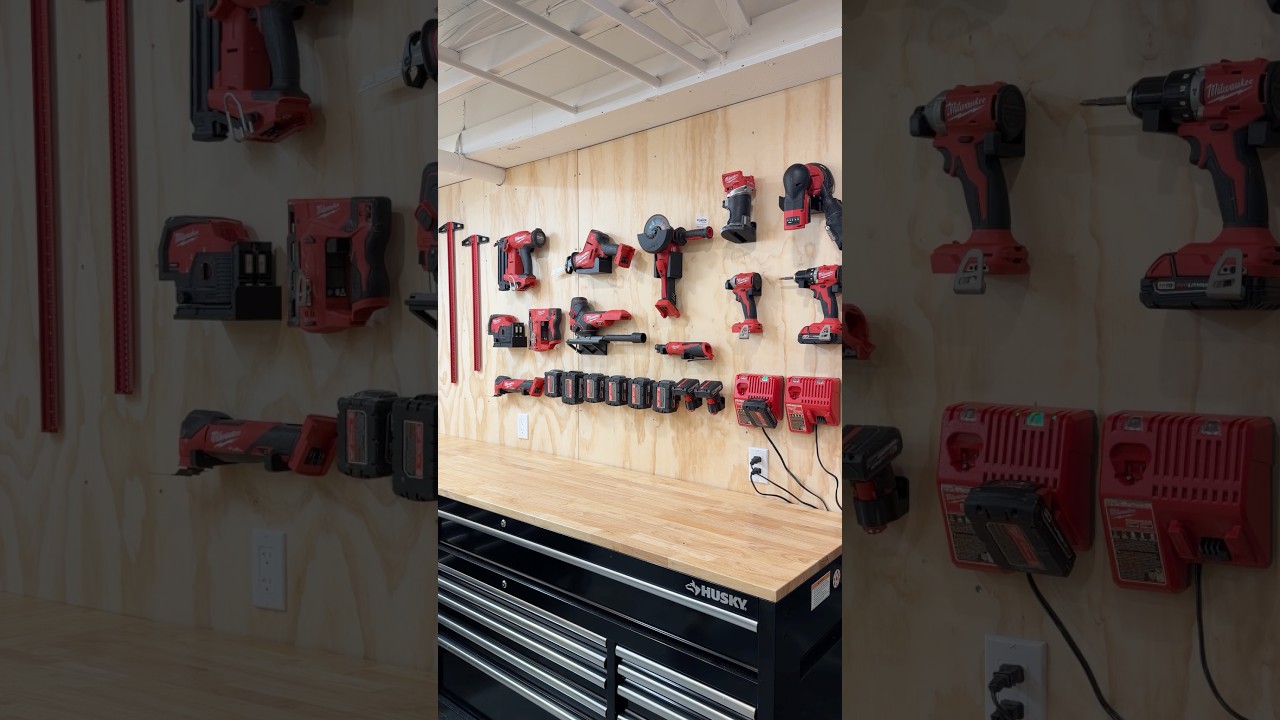 3D printed tool wall