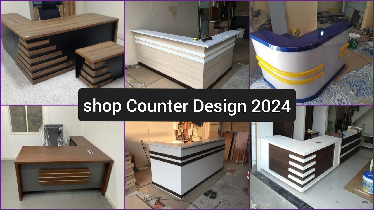 Modern 30+ Best Shop Counter Design 2024 &bull; Latest Shop Counter Table Design