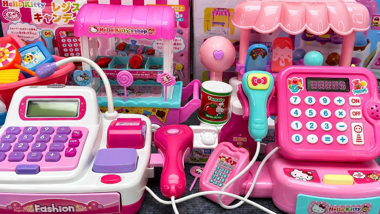 Kitchen Playset | Unboxing Hello Kitty Sanrio Ice Cream Kitchen Cooking Toy Playset ASMR 2026