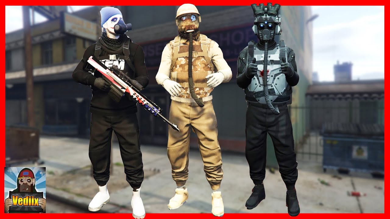🔥GTA 5 Online | Top 3 RNG/ TRYHARD OUTFITS | Die BESTEN OUTFITS |  GANZ EINFACH NACHMACHEN | German