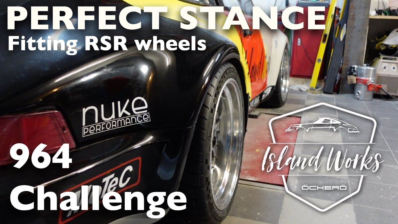 Perfect Stance - Fitting and Adjusting Porsche RSR Rims