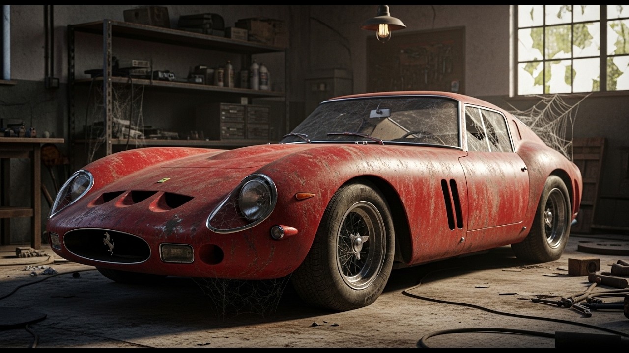 ASMR Car Restoration || Full Rebuild of Ferrari 250 GTO 1962 from Abandoned Condition to Looking New