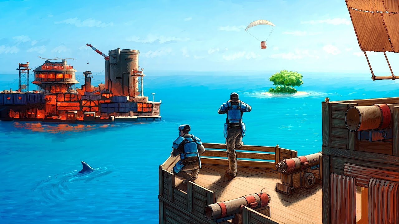 Living on a Boat ALL Wipe - Rust Naval Update
