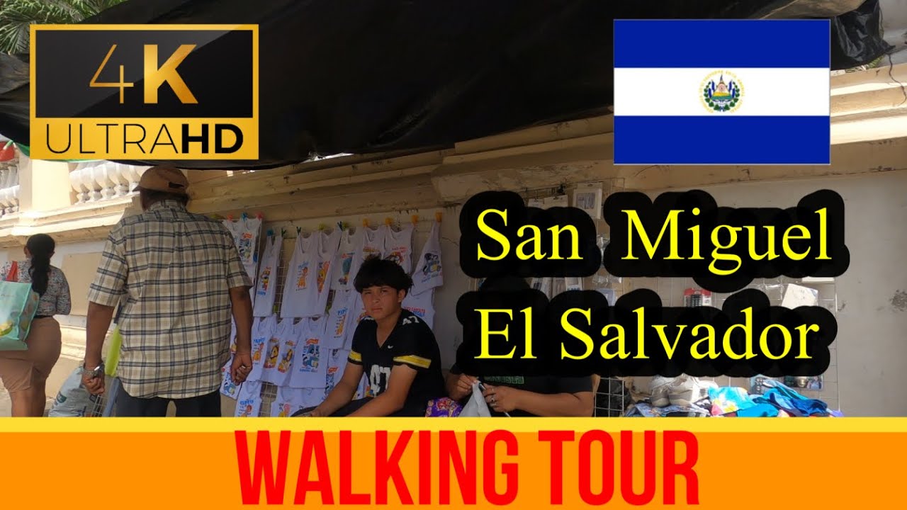 🇸🇻 San Miguel ~ City Walk - El Salvador
