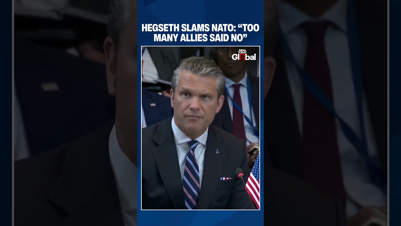 Hegseth Blasts NATO Allies As &lsquo;Shameful&rsquo;, Launches Review Of US Military Presence In Europe | #nato