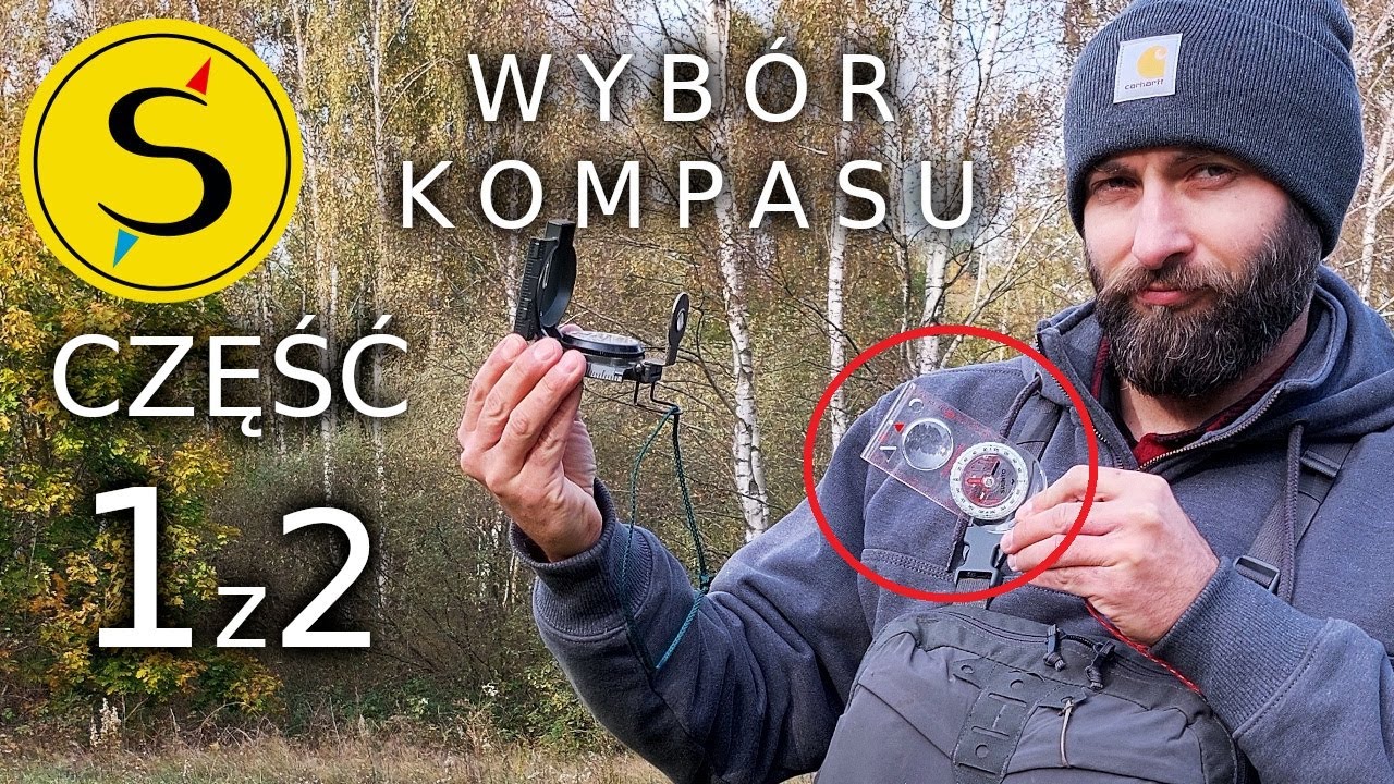 Jaki kompas wybrać (Cz.1z2) Nawigacja Mapa Kompas Busola Poradnik