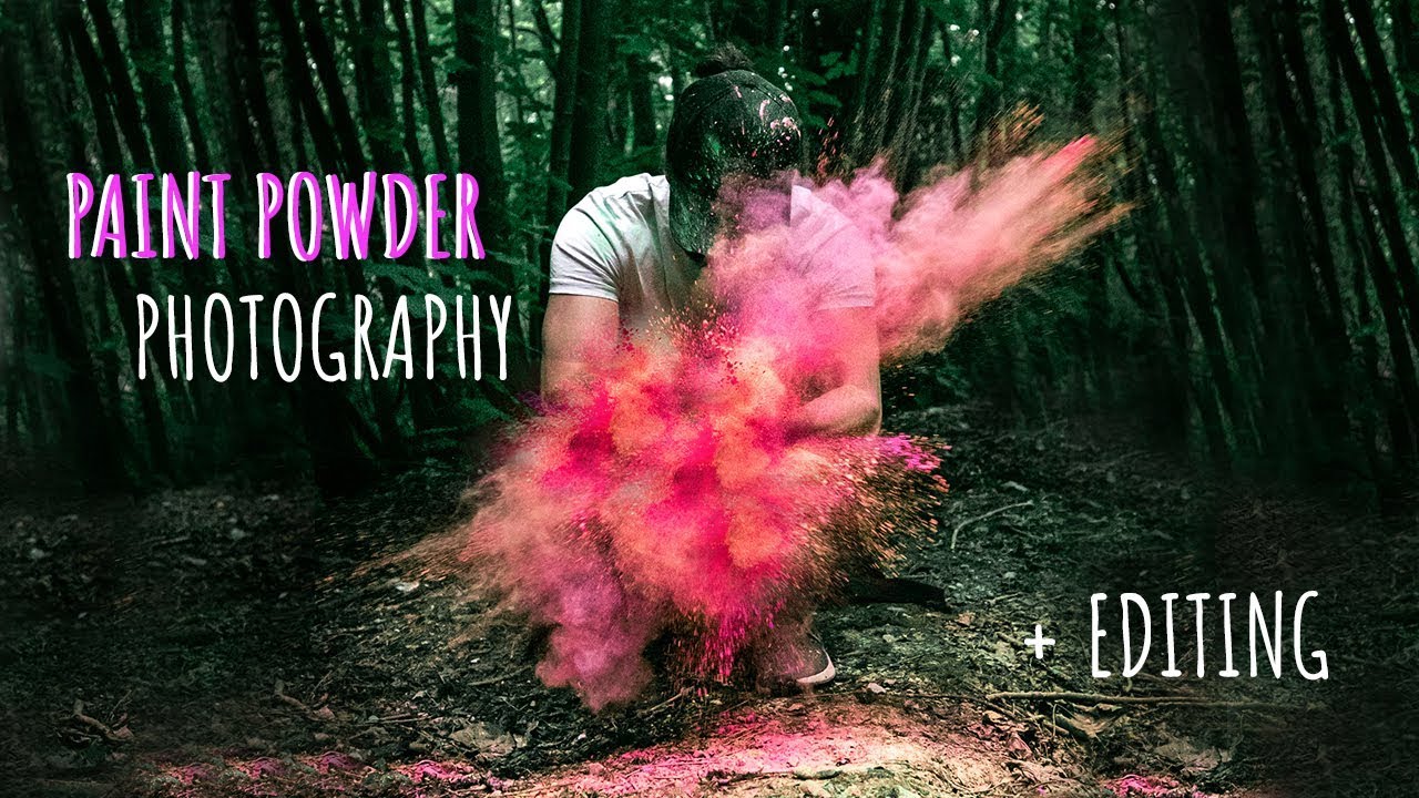 VIBRANT PAINT POWDER PHOTOGRAPHY + Editing