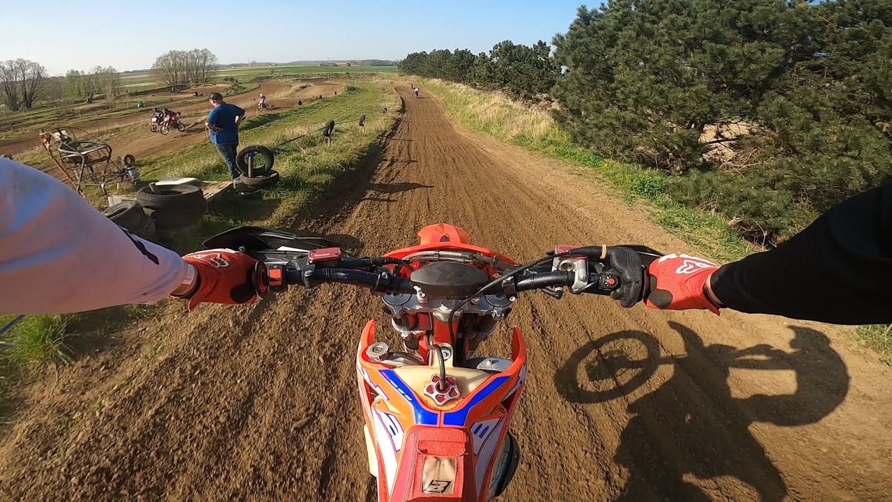 Beta rr 250 on mx track (FMF 2stroke sound)