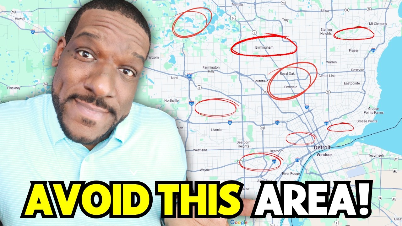 5 CITIES To Avoid When Moving To METRO DETROIT Michigan!😱
