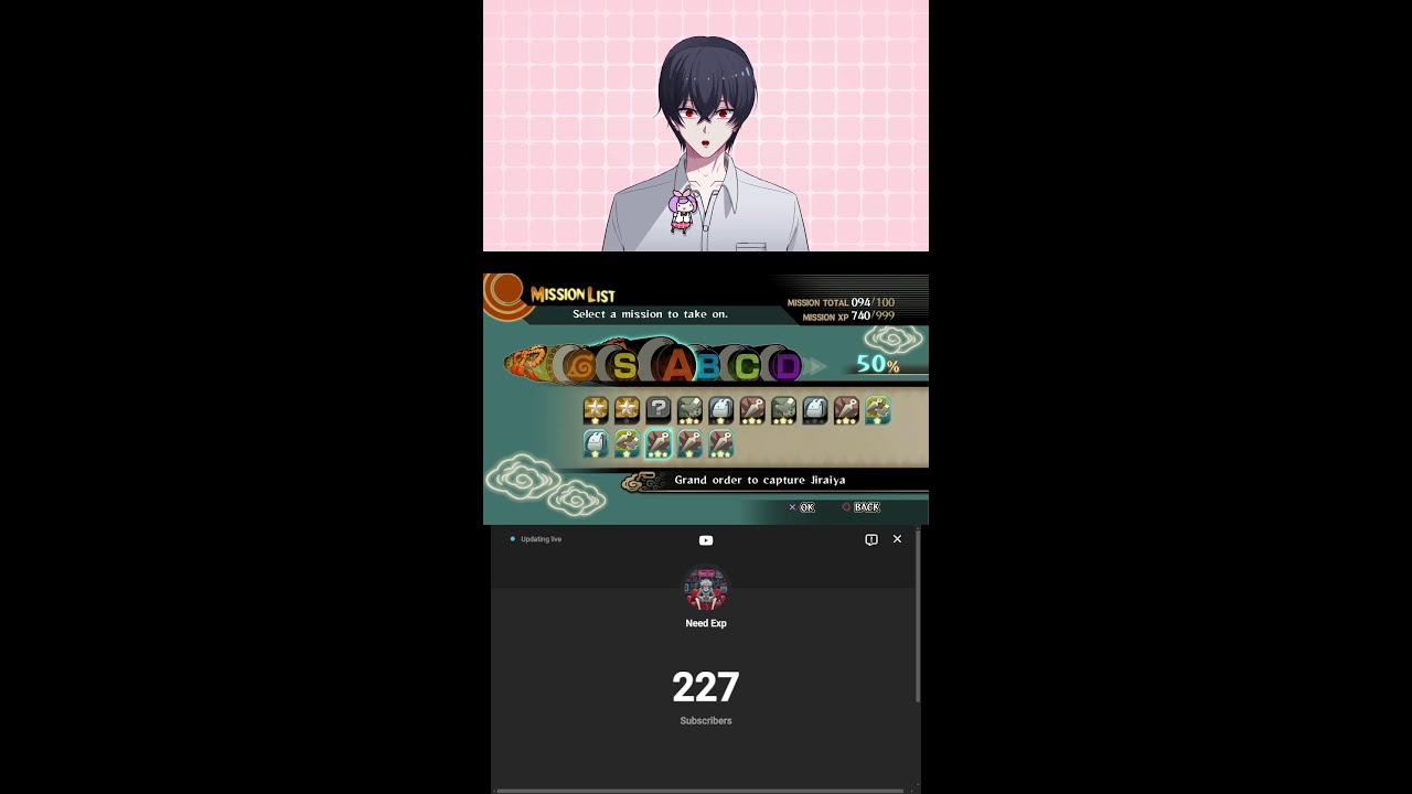 Live | Naruto Storm | Menuju 100%