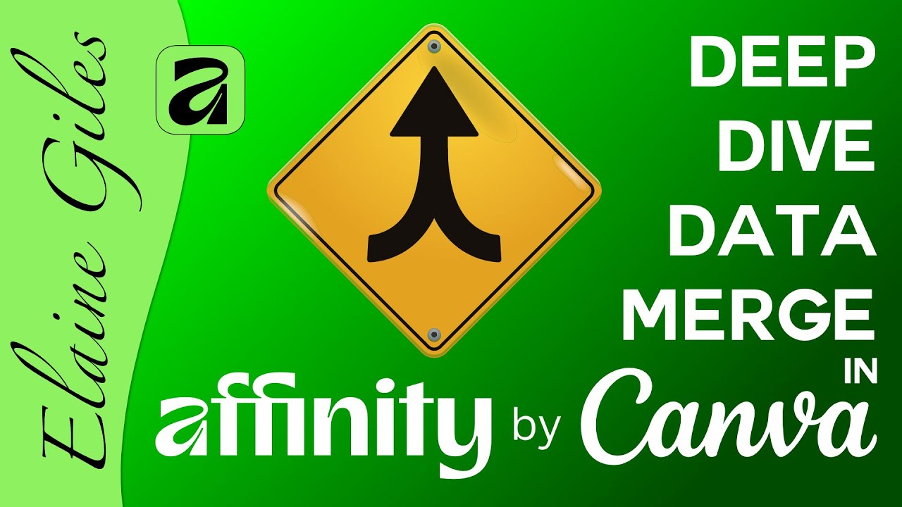 Deep Dive Data Merge in Affinity by Canva