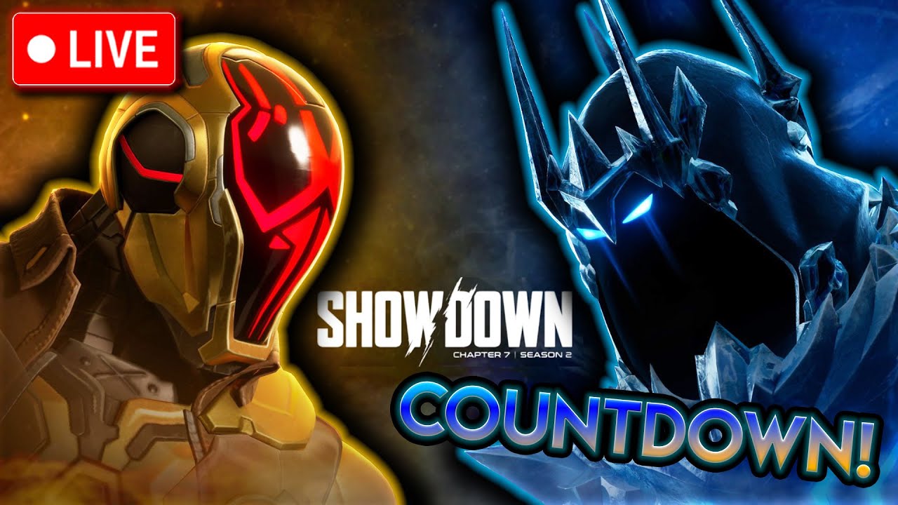 LIVE - FORTNITE SHOWDOWN COUNTDOWN