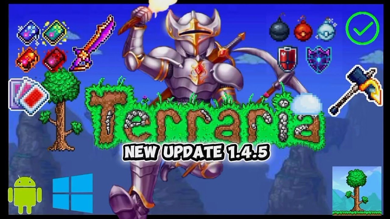 🌳TERRARIA 1.4.5!! PC/ANDROID/2026✅️