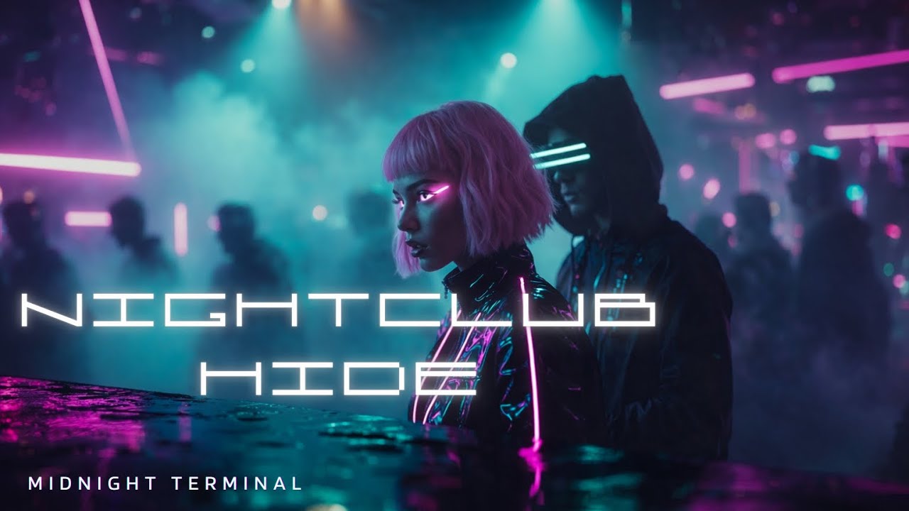 Cyberpunk Club Techno Mix | NIGHTCLUB HIDE — MIDNIGHT TERMINAL